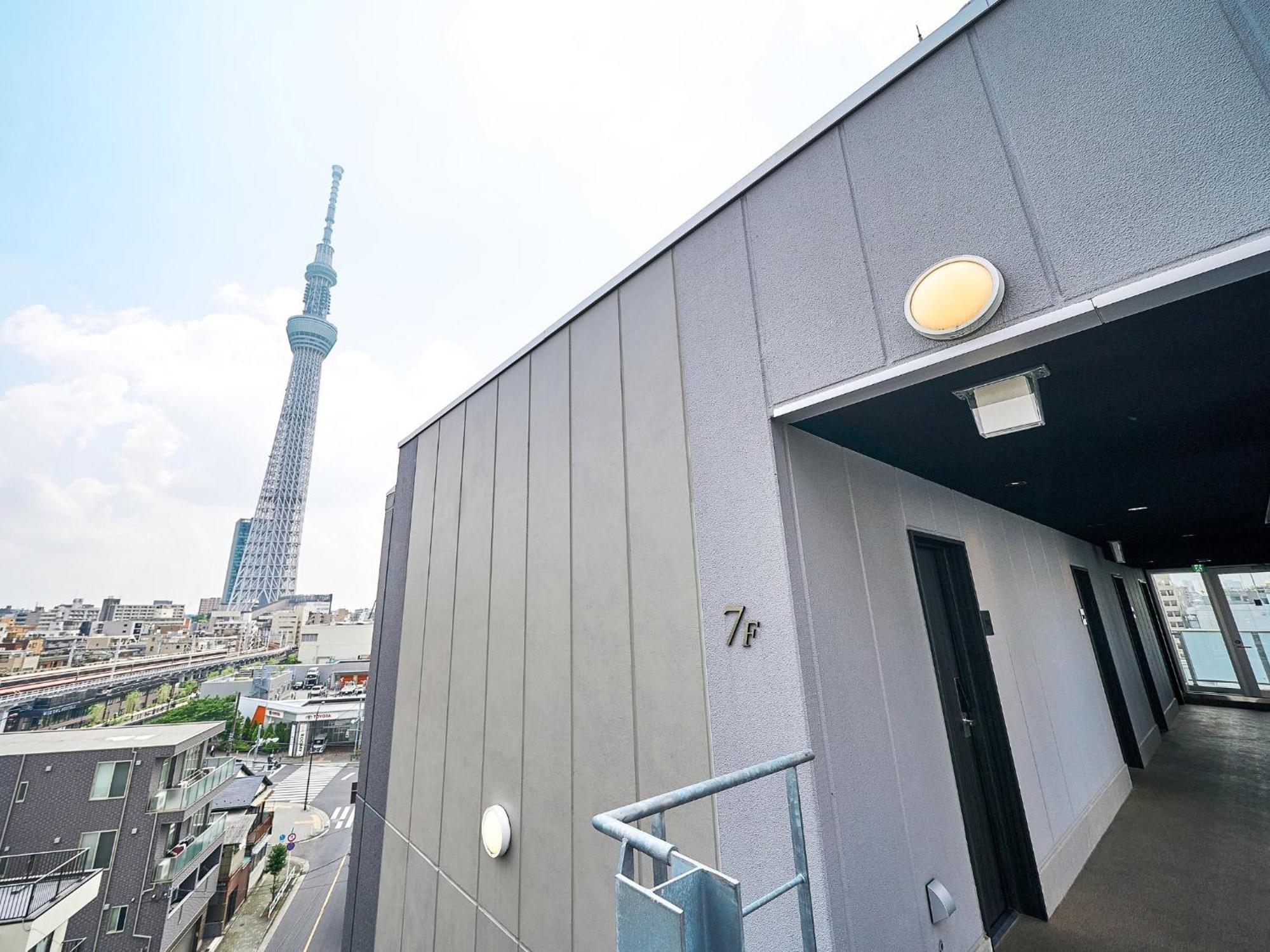 Rakuten Stay Tokyo Asakusa 1 Double Bed Room Low Floor Dış mekan fotoğraf